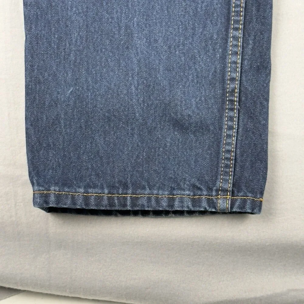 Levi's 505 Jeans Mens 40x30‎ Straight Fit 5-Pocket Cotton Denim Black